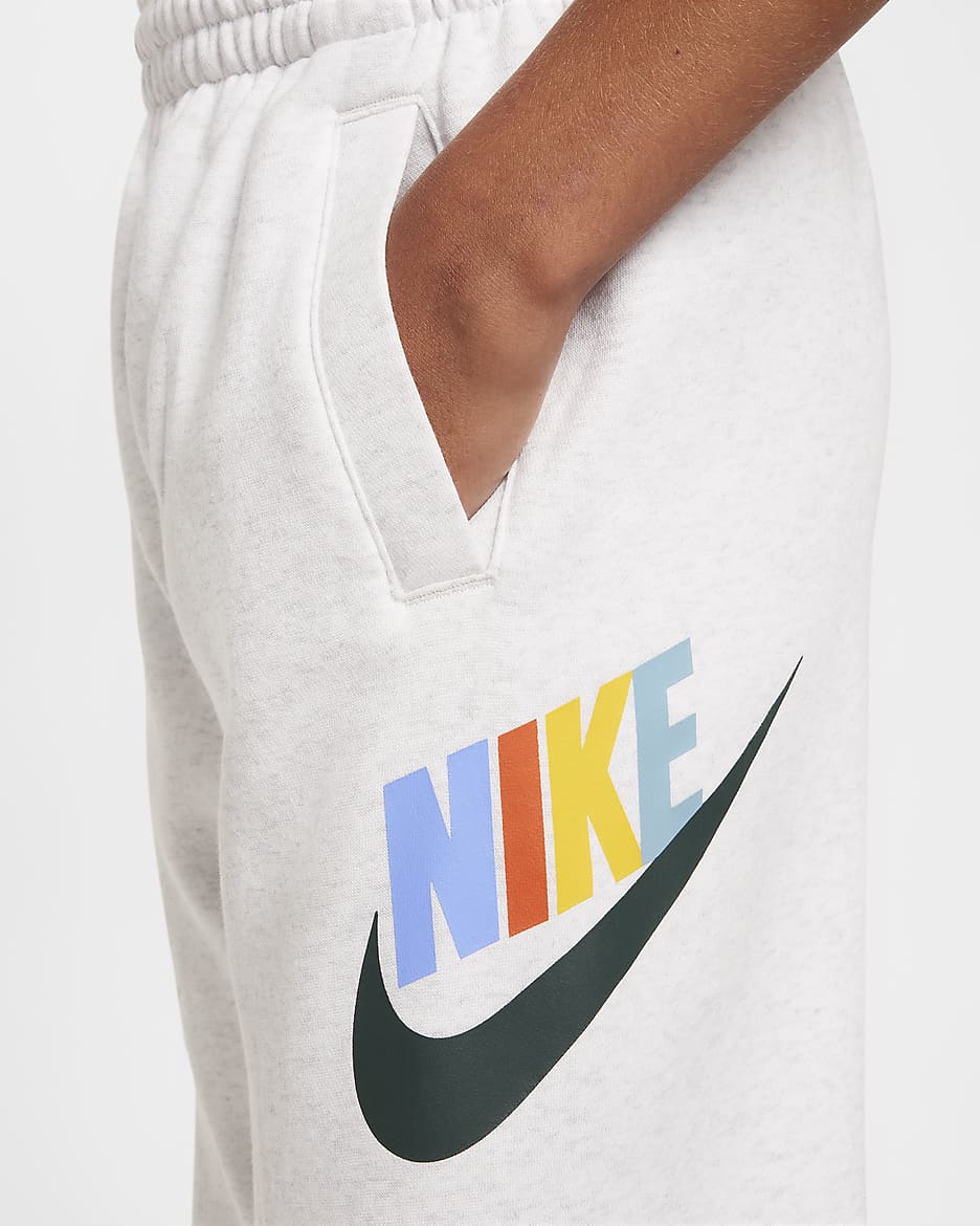 Joggers para ninos talla grande Nike Club Fleece